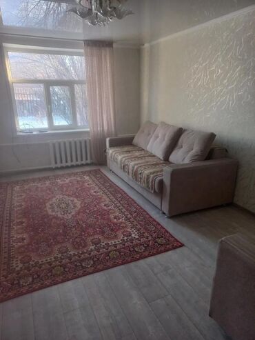кудайберген военный городок: 3 комнаты, Агентство недвижимости, Без подселения, С мебелью частично