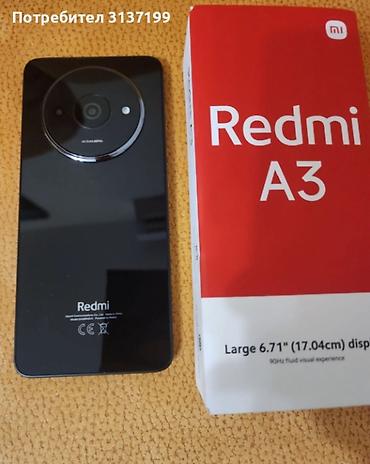 redmi a3 irşad: Redmi A3, 128 GB, rəng - Qara, Barmaq izi, Face ID, Sənədlərlə — 1