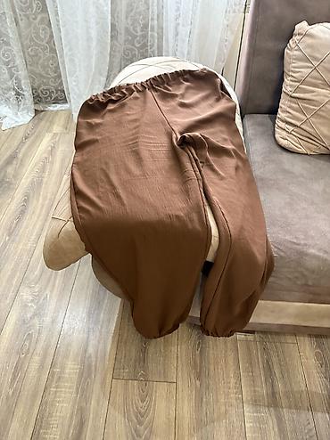 tunikler: Xicablı Qadınlar üçün ikili rahat dest - Rəng: isti qəhvəyi - Dəst — 5