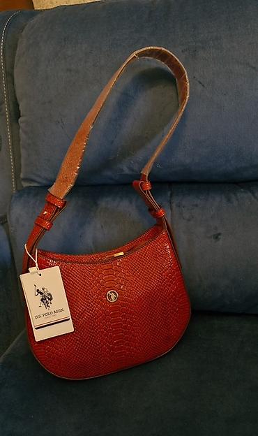aşbaz forma: U.S. Polo Assn. qadın çantası - Model: Çiyin çantası, yarımdairə — 1