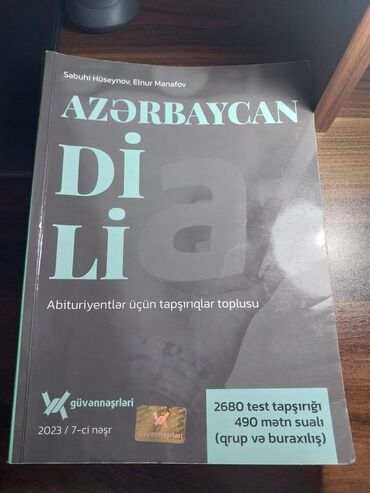Kitablar, jurnallar, CD, DVD: Təzədir içi yazılmayıb cırığı yoxdur öz qiyməti 15 azn 10 azn