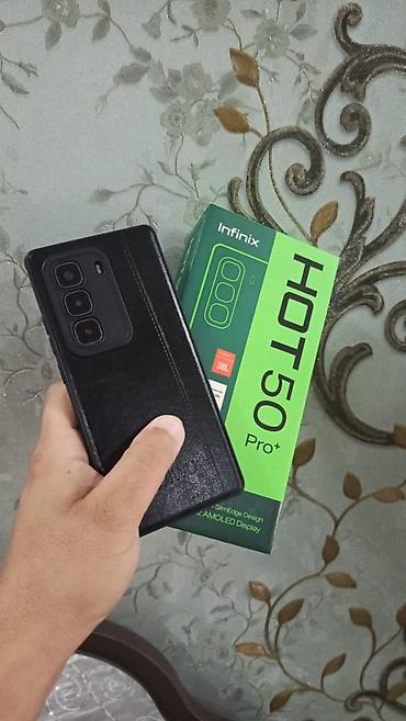 smart pult: Infinix HOT 50 Pro+, 256 GB, rəng - Qara — 1