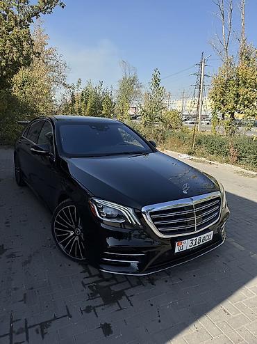 меседес: Mercedes-Benz S-Class: 2018 г., 4 л, Автомат, Бензин, Седан — 1