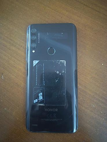 huawei 4g: Honor 9X, 128 GB, rəng - Qara, Qırıq — 2