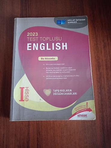 Testlər: İngilis dili Testlər 11-ci sinif, DİM, 1-ci hissə, 2023 il — 1