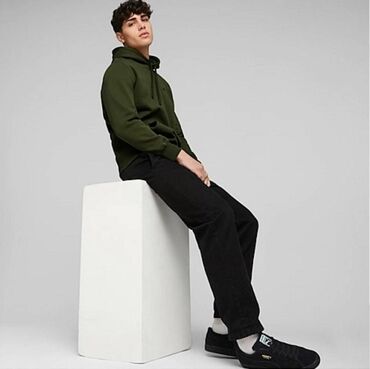 дедский одежда: Продаю худи puma classics hoodie green артикул535596-3, прислали