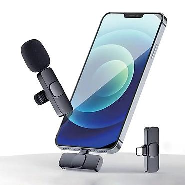 Микрофондор: Беспроводной микрофон K8 (Type-C) Компактный и удобный микрофон для — 8