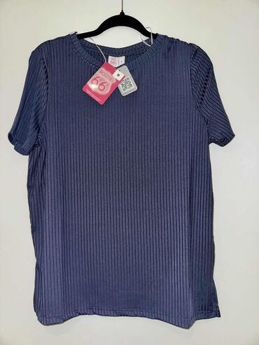 Majice kratkih rukava: M, Pamuk, bоја - Tamnoplava — 9