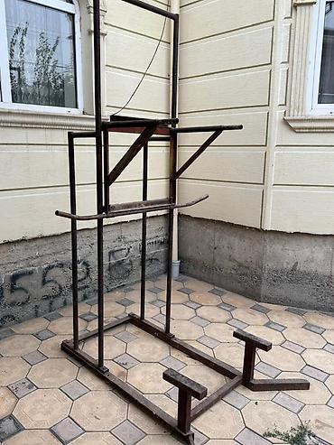 Турники и брусья: Металлический каркас для тренажёра «турник + брусья + стойка под — 2