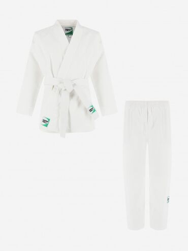 кимоно для карате: Кимоно детское с поясом для карате Green Hill Club. Размер 1/140 (рост