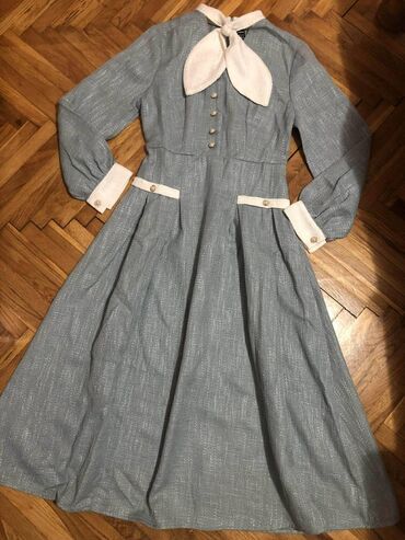 bros novi sad: S (EU 36), color - Light blue, Oversize, Long sleeves