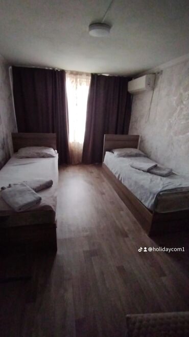 квартира в пишпек: 1 комната, Душевая кабина, Постельное белье, Кондиционер