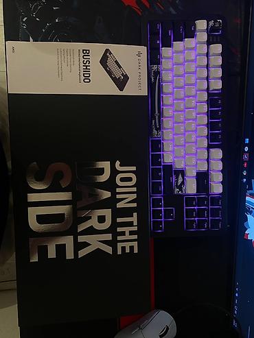 asus strix: Клавиатура, Dark Project, Механическая, Проводное подключение, Размер: 80% — 4