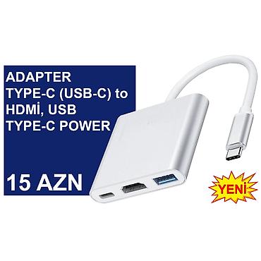 Настольные ПК и комплектующие: Type-C/USB-C Adapterlər/Konverterlər (Çeviricilər) ⭐Type-C (USB-C) to — 4