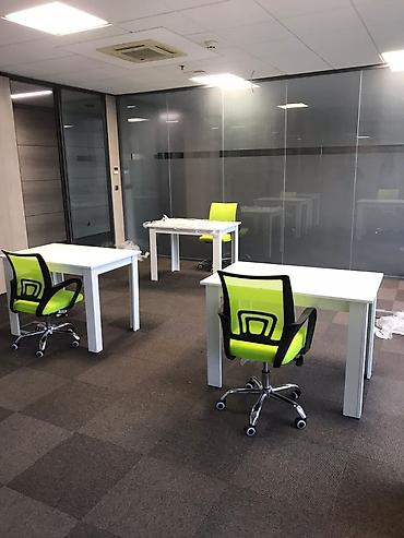 Ofis mebeli: Yeni, İşçi üçün, Dördbucaq masa — 2