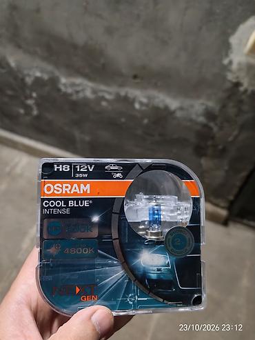 rəngli isiqlar: OSRAM COOL BLUE INTENSE H8 avtomobil lampası - Tip: H8, PGJ19-1 - — 1