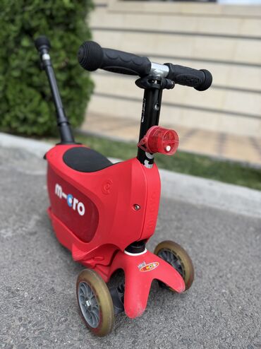 Детские самокаты: Детский самокат, Трёхколёсный, Б/у — 5