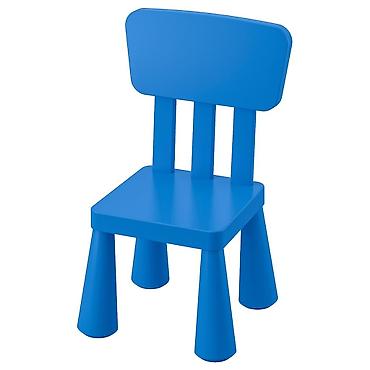 masaustu ofis seti: Uşaq stulu IKEA
Alinib 65 m 
Satlilir 20 m
Kargoden catirilma var — 1