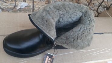 Кроссовки и спортивная обувь: Мужские кожаные сапоги саламандра - Цвет: черный - натуральная кожа — 5