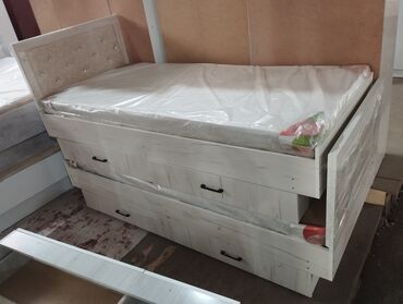 Односпальные кровати: Односпальная кровать, Новый, С матрасом, длина - 200 см — 12