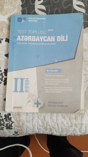 azərbaycan dili test toplusu 2 ci hissə pdf 2019: Azerbaycan dili test toplusu 2 ci hissə.İçi yenidi
