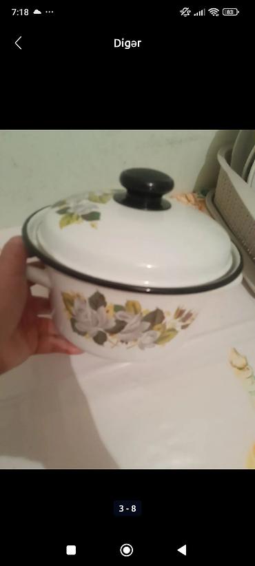 Tava-qazan dəstləri: Rəng - Ağ — 7