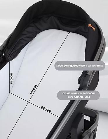 Коляски: Коляска, Другой бренд, цвет - Черный, Б/у, Самовывоз, Платная доставка — 4