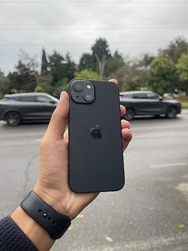 iphone 15 ekrani: IPhone 15, 128 GB, Qara, Face ID — 1