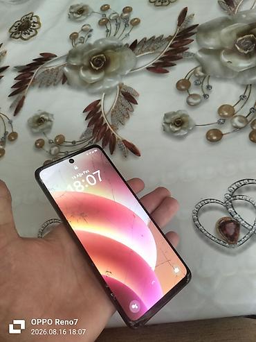 ev telefonlar: Oppo A58 4G, rəng - Qara, Qırıq — 1