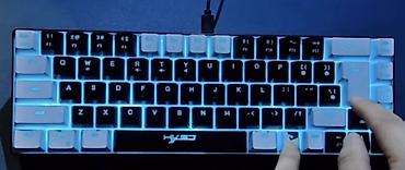 Настольные ПК и комплектующие: HYSG kompakt mexaniki klaviatura - 65% layout – ox düymələri və — 8