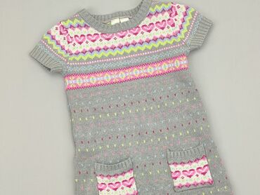 letnie długie sukienki w kwiaty: Dress, 3-4 years, 98-104 cm, condition - Good