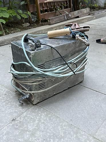 Alətlər: MMA (elektrodla əl qaynağı) aparatı - Güc mənbəyi: 220V və 380V giriş — 1