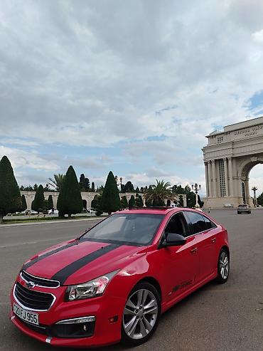cruze purjun: Chevrolet Cruze sedan – idman üslubunda tərtibat - Kuzov: sedan — 1