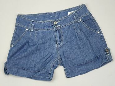 jeansy z elastanem: Krótkie Spodenki Damskie, L (EU 40), stan - Bardzo dobry