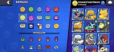 Digər oyun və konsollar: Brawl Stars hesab məlumatları: Nadir skinlər: 103-dən 94-ü İfrat -da lalafo.az — 8 Digər oyun və konsollar: Brawl Stars hesab məlumatları: Nadir skinlər: 103-dən 94-ü İfrat — 8