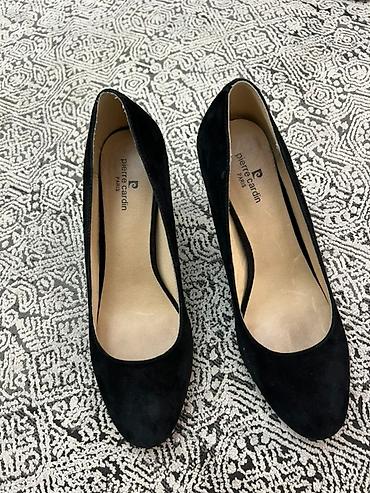кан кен: Классические женские лодочки Pierre Cardin Paris. - Цвет: черный - — 4