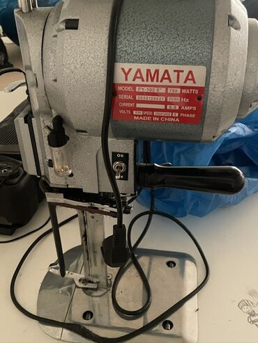 cnc lazer: YAMATA FY-100 8" parça kəsici maşın. 750 Vatt gücündədir, sənaye və ya