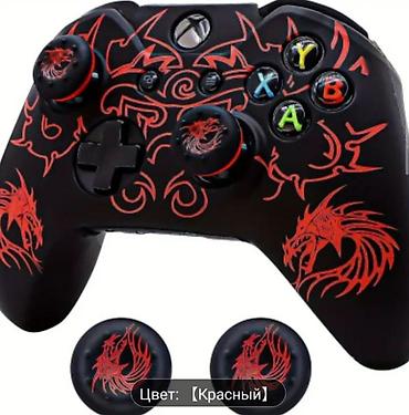 nintendo controller: Силиконовый чехол для геймпада Xbox One/Series X/S с рисунком. Он — 4