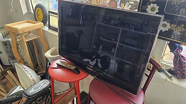 elektrik plita: LG və Samsung televizorlar təqdim olunur. Şəkillərdə hər iki televizor — 4