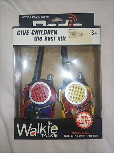 Digər oyuncaqlar: Uşaq üçün Walkie-Talkie dəsti - Qutu: “Walkie-Talkie – New Series” - — 1