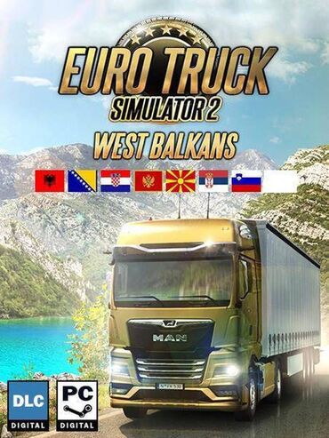 bezicni dzojstik za ps3: EURO TRUCK SIMULATOR 2 - Zapadni balkan (SRBIJA, Republika Srpska