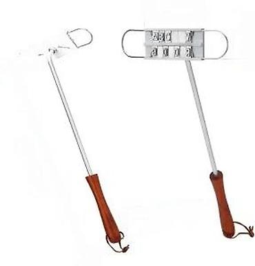 Sve za roštilj: BBQ žigosalica za meso sa zamenjivim slovima - Alat za — 12