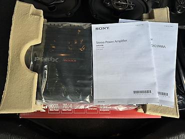 sony 1000w: Sony Xplod XM-N1004 stereo güc gücləndiricisi - Model: XM-N1004 — 3