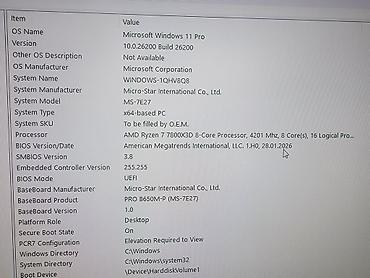 rtx 2060 12 gb: Gaming PC satılır 🔥 RTX 5070 Ryzen 7 7800X3D MSI PRO B650M-P Kingston — 4