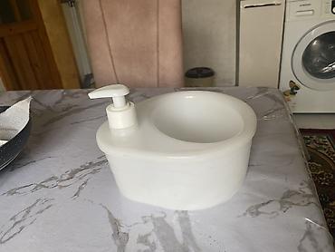 Qab-qacaq və mətbəx ləvazimatları: Mətbəx üçün 3 mərtəbəli qab‑qacaq rəfi - Material: bərk plastik - — 3