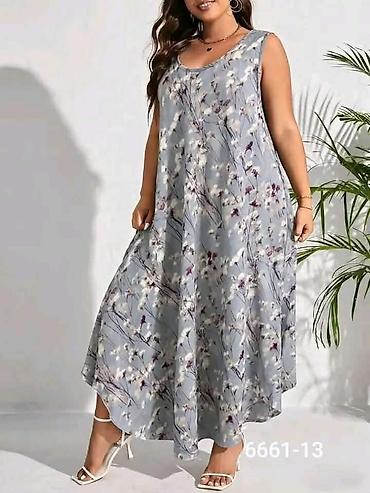 bata rs: Letnja maxi haljina bez rukava – Emi Moda, Made in Italy - Kroj — 2