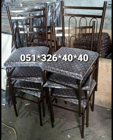 Masa və oturacaq dəstləri: Stol stul tek ve Komplekt Wekilde 4 neferlik Parca ile 120 azn 4 — 18