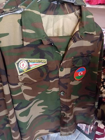 Jaketlər: Uşaq üçün kamuflyaj hərbi köynək/jaket - Modellər: piksel kamuflyaj — 2