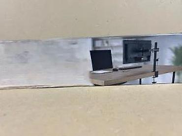 Druga oprema za računare i laptopove: TRONIC držač za monitor – stolni nosač sa stegom - Za ekrane do 82 cm — 11