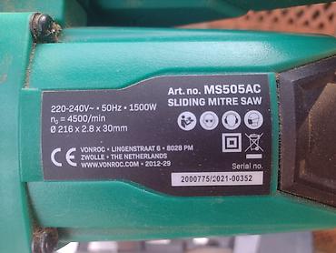 Cirkulari: Potezni cirkular ger 1500 W - Potezni ger donešen iz Nemačke model — 4